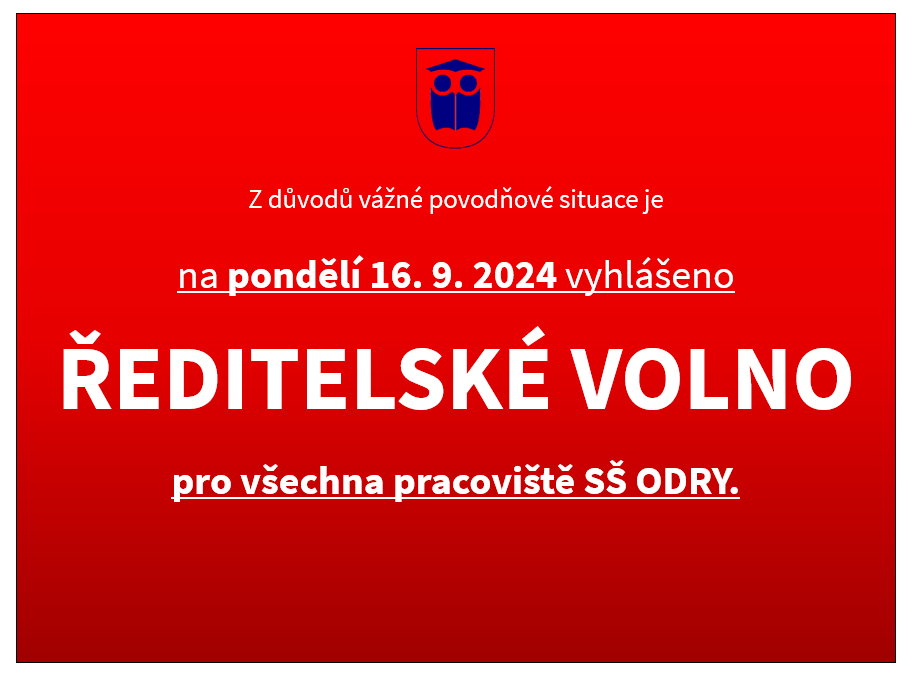 ŘEDITELSKÉ VOLNO – POVODNĚ