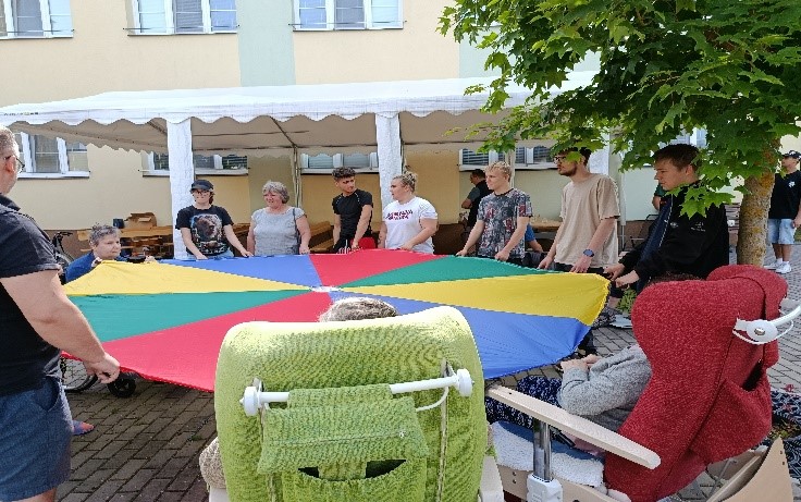 Sportovní dopoledne v Domově seniorů Vítkov
